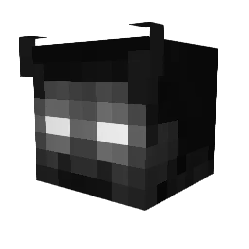 StormAssassin Minecraft avatar head, 3D render