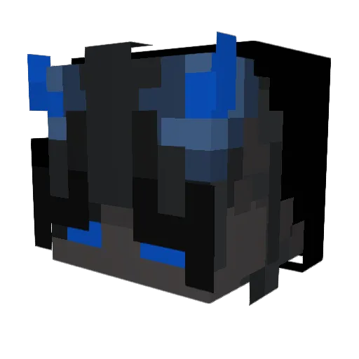StormCloud4231 Minecraft avatar head, 3D render