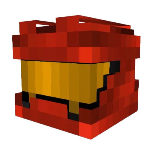 StormRanger Minecraft avatar head, 3D render