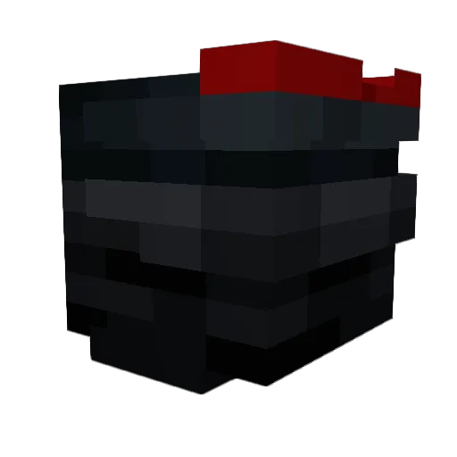 StormStormy Minecraft avatar head, 3D render