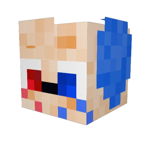 StormY122539 Minecraft avatar head, 3D render