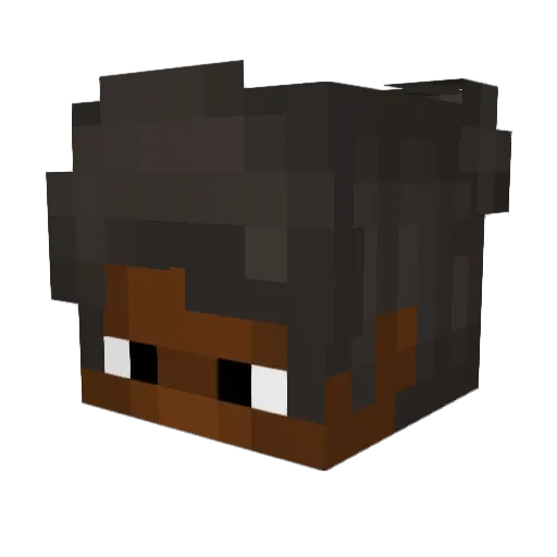 StormZinho Minecraft avatar head, 3D render