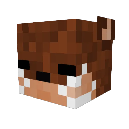 Storm_Crown Minecraft avatar head, 3D render