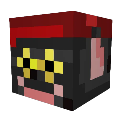 Storm_buster1 Minecraft avatar head, 3D render