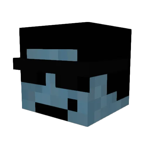 Stormaktstiden Minecraft avatar head, 3D render