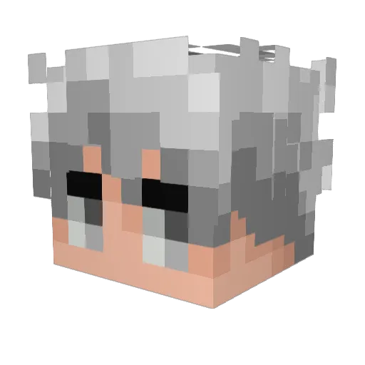 Stormayyy Minecraft avatar head, 3D render