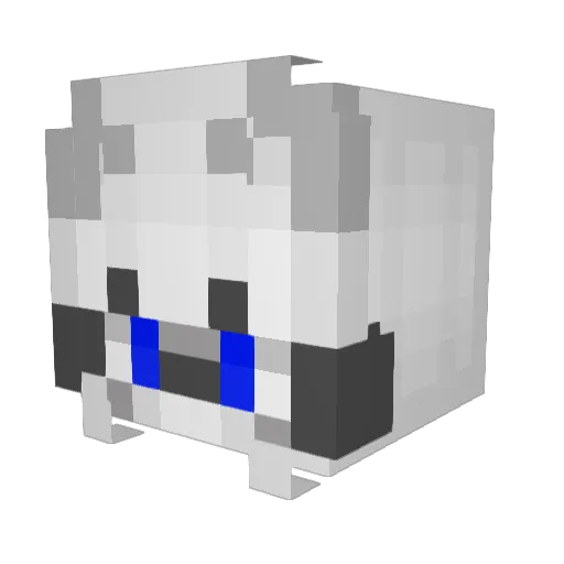 StormedCow55512 Minecraft avatar head, 3D render