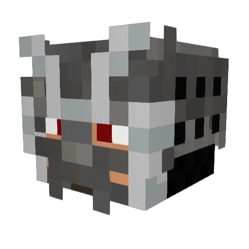 Stormer969 Minecraft avatar head, 3D render