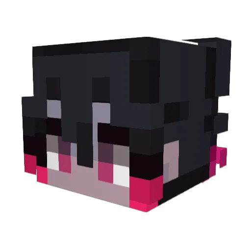 StormiiMC Minecraft avatar head, 3D render