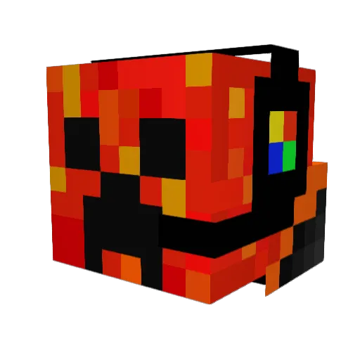 StormingGamer213 Minecraft avatar head, 3D render