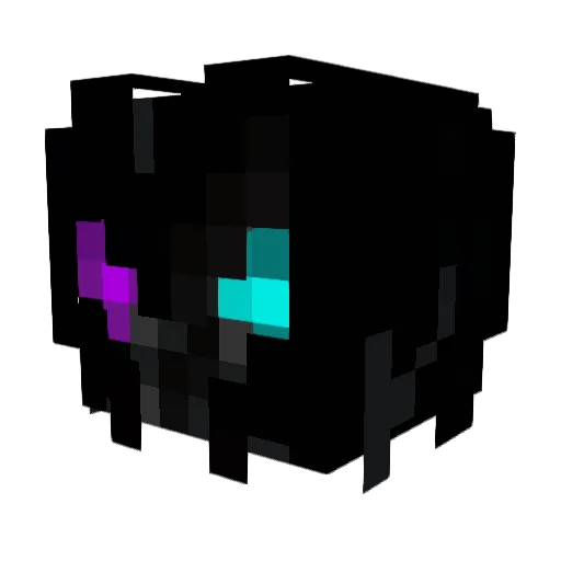 StormingPhoenix Minecraft avatar head, 3D render