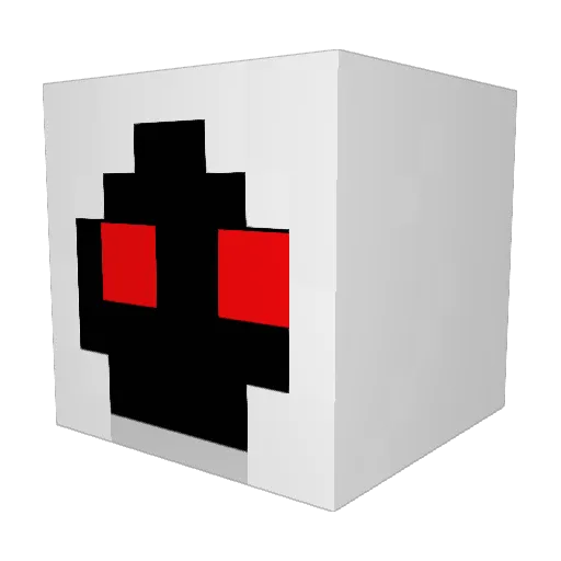 Stormkula Minecraft avatar head, 3D render