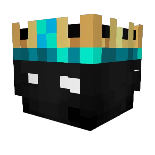 Stormrei Minecraft avatar head, 3D render