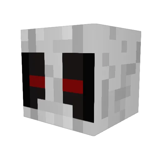 Stormserpent5445 Minecraft avatar head, 3D render