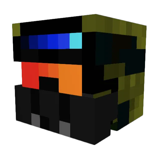 Stormsurf19 Minecraft avatar head, 3D render