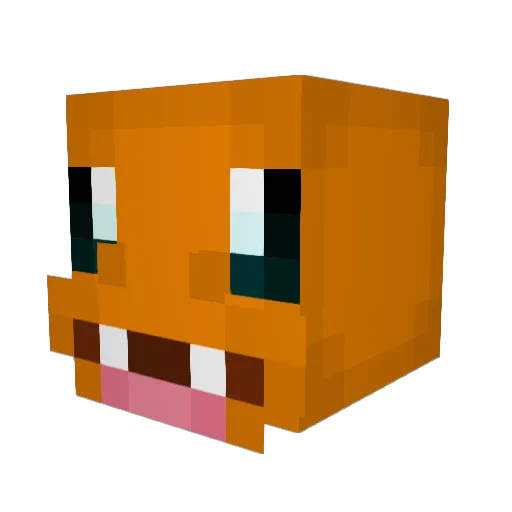 Stormthegreat115 Minecraft avatar head, 3D render
