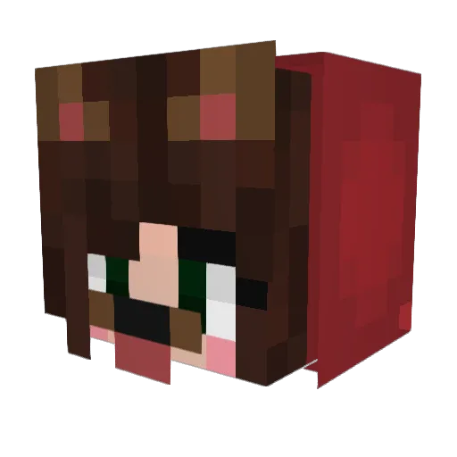 Stormwaver_HD Minecraft avatar head, 3D render