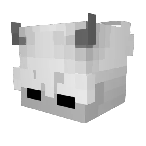 Stormxzz Minecraft avatar head, 3D render