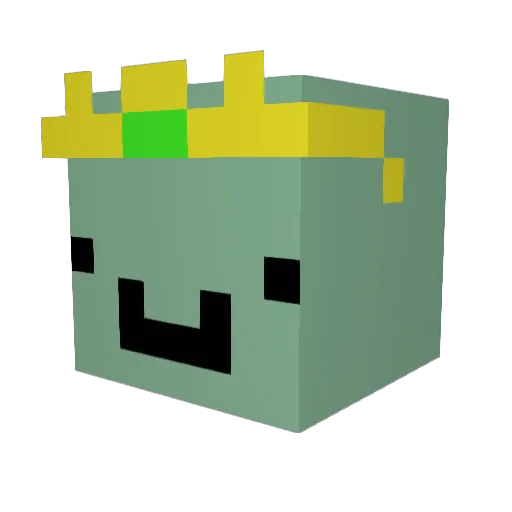 StormySun23 Minecraft avatar head, 3D render