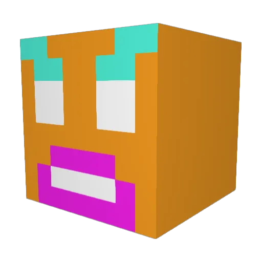 Stormyboy15 Minecraft avatar head, 3D render