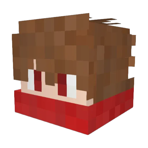 StornadoEOQ Minecraft avatar head, 3D render
