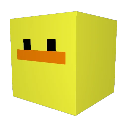 Storpandis Minecraft avatar head, 3D render