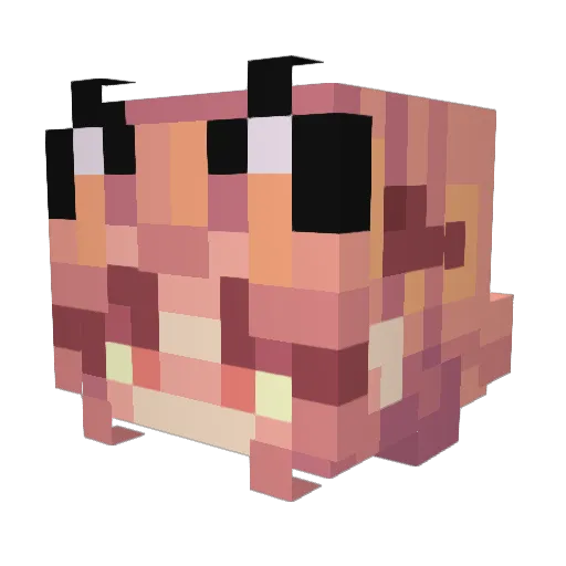 Storserd Minecraft avatar head, 3D render