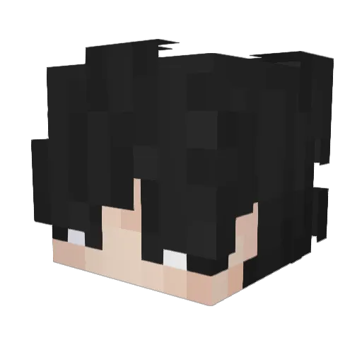 StoryEnd Minecraft avatar head, 3D render
