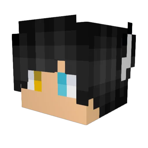 Stourma123 Minecraft avatar head, 3D render