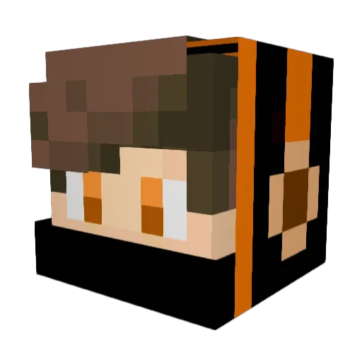 Stovring05 Minecraft avatar head, 3D render