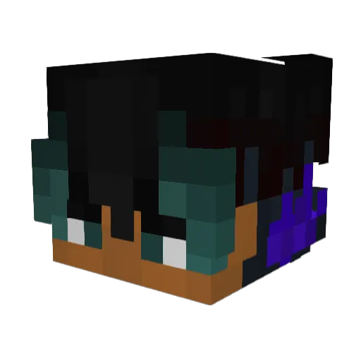 Str1ke_x Minecraft avatar head, 3D render