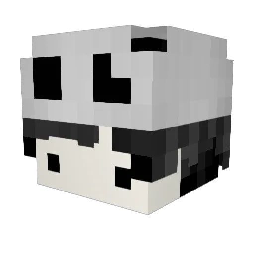 Str3pzilz Minecraft avatar head, 3D render