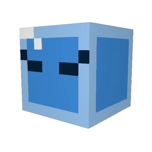 Str4fee Minecraft avatar head, 3D render