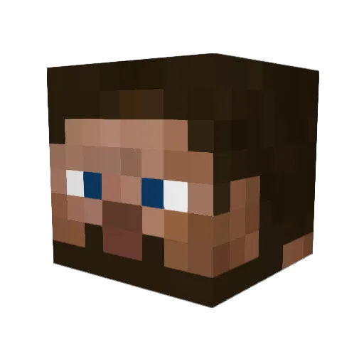 StrSergeant Minecraft avatar head, 3D render