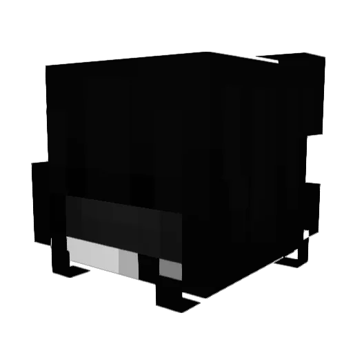 StrafedByReaper Minecraft avatar head, 3D render
