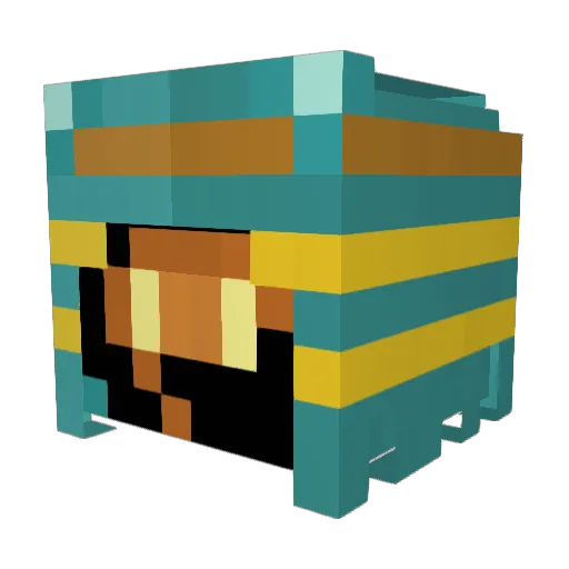 StraferXD Minecraft avatar head, 3D render