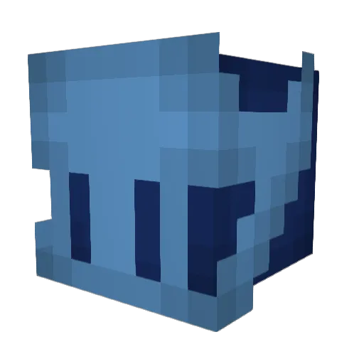 Strag2 Minecraft avatar head, 3D render