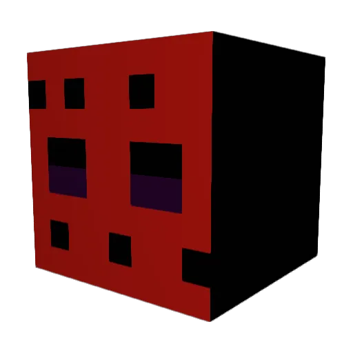 Strander0 Minecraft avatar head, 3D render