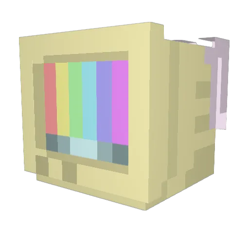 StrangelyCute Minecraft avatar head, 3D render