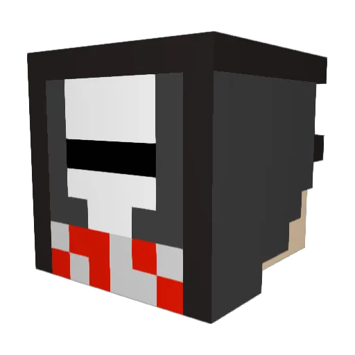 StrangerBudy1234 Minecraft avatar head, 3D render