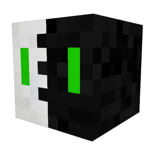StrangerMY Minecraft avatar head, 3D render