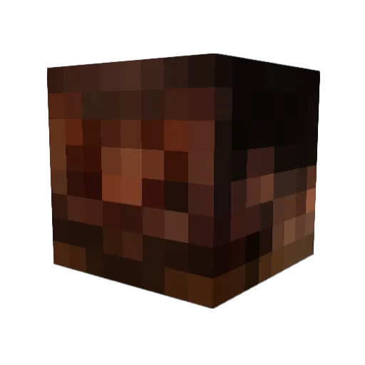 Strappon Minecraft avatar head, 3D render
