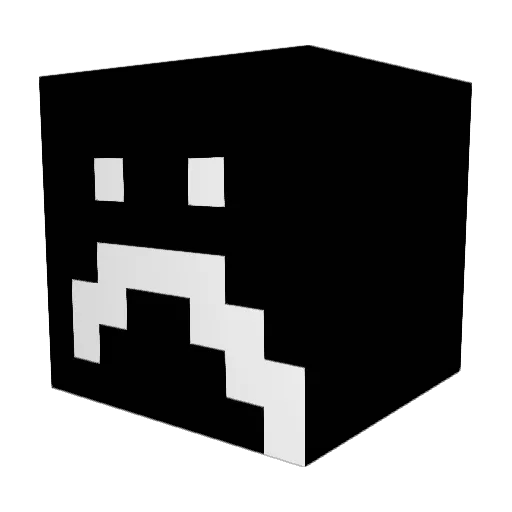 Strategeon Minecraft avatar head, 3D render