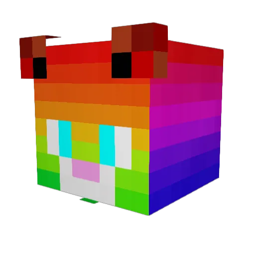 Strave_PVP Minecraft avatar head, 3D render