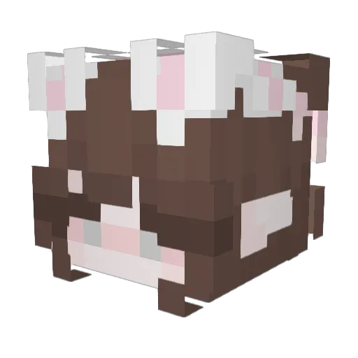 StrawBri20 Minecraft avatar head, 3D render