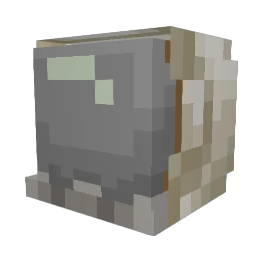 StrawMonster199 Minecraft avatar head, 3D render