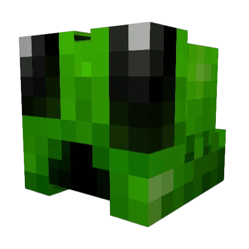 StrawberryFieIds Minecraft avatar head, 3D render