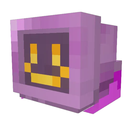 Strawberrydollz Minecraft avatar head, 3D render