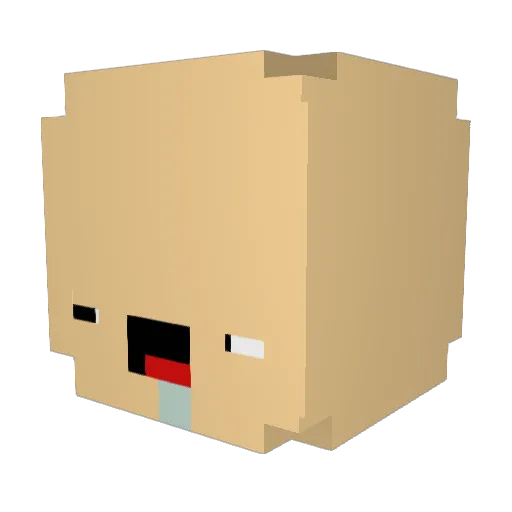 StrayPipBoy23 Minecraft avatar head, 3D render