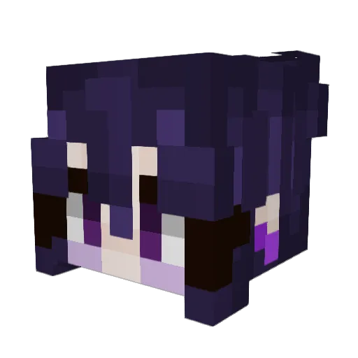 StreakZ1234 Minecraft avatar head, 3D render